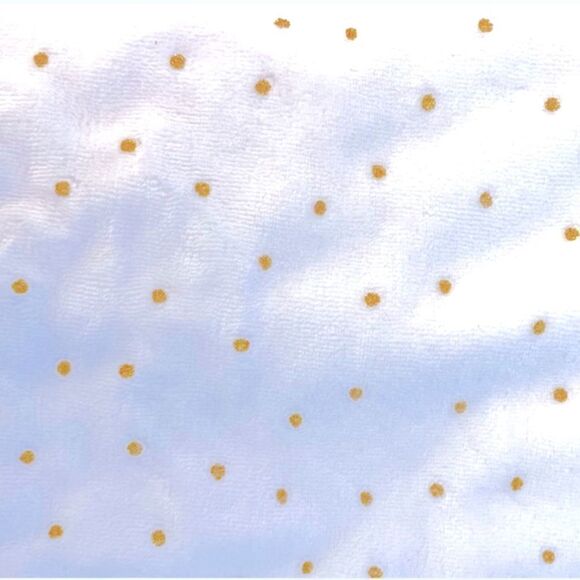 JUICY COUTURE | Ecru/Gold | VELOUR FOOTIE - Picture 6 of 6